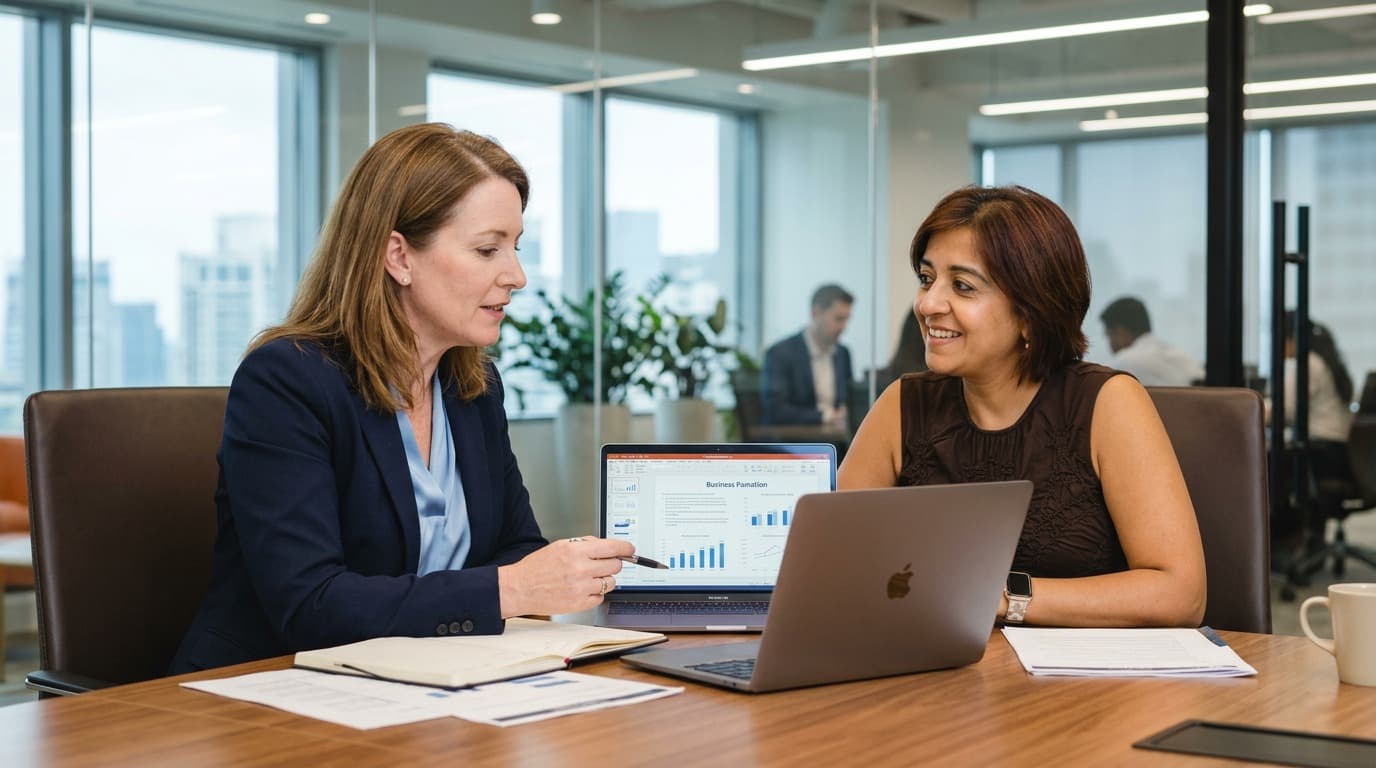 Eunomia specialists collaborating on a compliance project